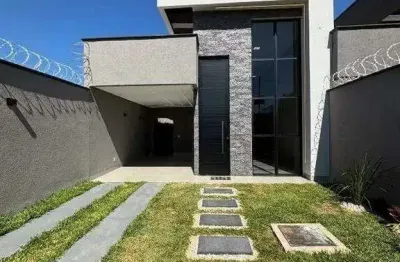 Casa moderna 3 quartos -bairro cardoso – aparecida de goiânia
