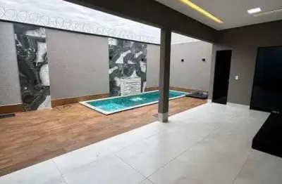 Casa 3 qtos suite master c closet com piscina aquecida, varanda gourmet