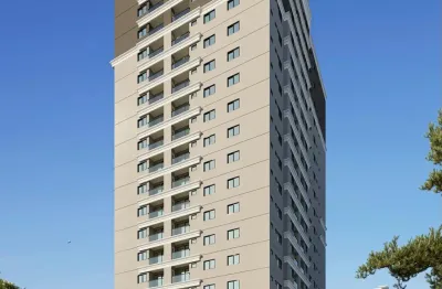 Apto novo,  suíte + um dorm e uma vaga garagem - há 350 m do mar.