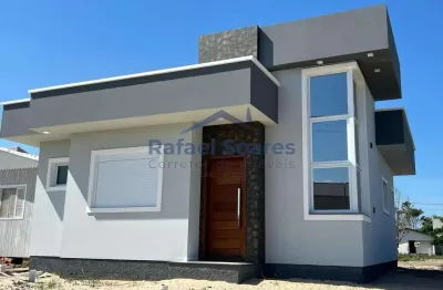 Casa com 2 dormitórios à venda, 67 m² por r$ 380.000,00 - golfinho - balneário arroio do silva/sc