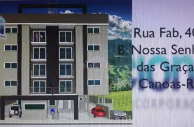 Imóvel com sacada e cozinha em canoas - mont pellegrino