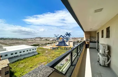 Apartamento com 2 dormitórios para alugar, 60 m² por r$ 3.752/mês - nova são pedro - são pedro da aldeia/rj