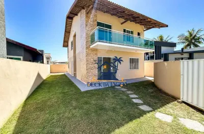Casa com 4 dormitórios para alugar, 180 m² por r$ 4.970/mês - centro - são pedro da aldeia/rj