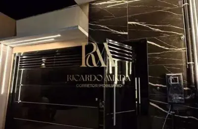 Casa Linear de Alto Padrão em Vale Encantado, Vila Velha/ES - 3 quartos/suíte/cozinha e sala com conceito aberto/ Lazer privativo com piscina/ churrasqueira/ vaga para 2 veículos.