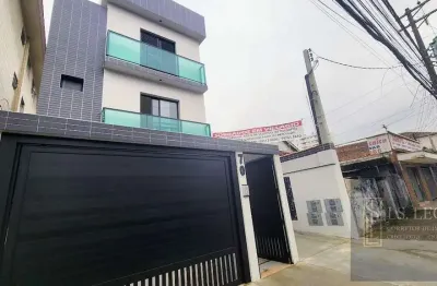 Casa Nova para Venda em Santos, Campo Grande, 2 dormitórios, 2 banheiros, 1 vaga