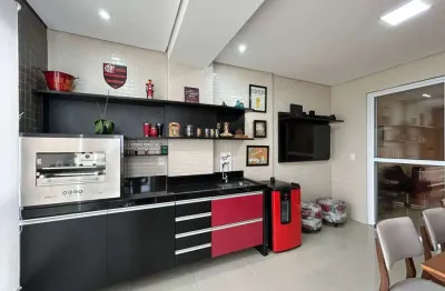 Apartamento para venda em santos, embaré, 3 dormitórios, 3 suítes, 4 banheiros, 2 vagas