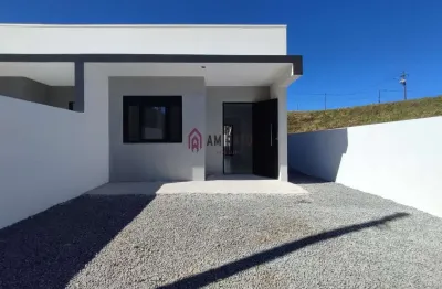 Casa geminada de esquina com churrasqueira no bairro são francisco em farroupilha à venda