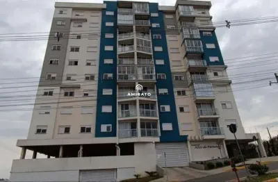 Apartamento mobiliado com área de lazer em são luiz, farroupilha - 82.11m²