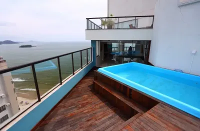 Cobertura duplex, 5 suítes, frente mar p/ locação na av. atlântica! oportunidade!