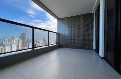 1/4  com suíte mais lavabo, vista mar, garagem, infraestrutura