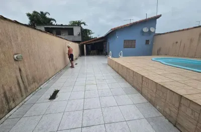 Casa para venda em itanhaém, balneário gaivota, 2 dormitórios, 1 suíte, 2 banheiros, 2 vagas