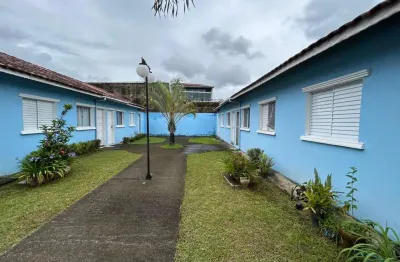 Casa em condomínio para venda em itanhaém, jardim umuarama, 2 dormitórios, 1 banheiro, 1 vaga