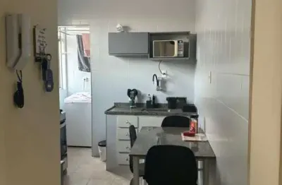 Apartamento para venda em santos, marapé, 2 dormitórios, 1 banheiro, 1 vaga