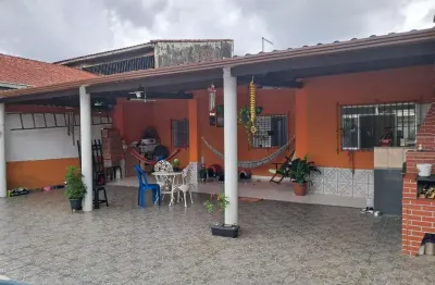 Casa para venda em itanhaém, jardim são fernando, 2 dormitórios, 1 suíte, 2 banheiros, 10 vagas