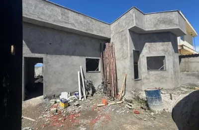 Casa para venda em itanhaém, jardim das palmeiras, 3 dormitórios, 1 suíte, 1 banheiro, 2 vagas