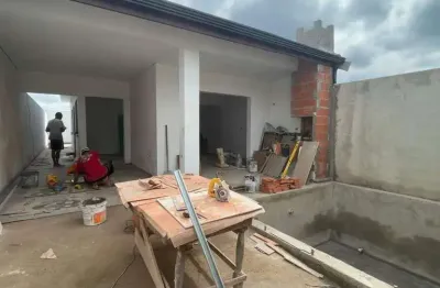 Casa para venda em peruíbe, flora rica 2, 2 dormitórios, 1 suíte, 1 banheiro, 2 vagas