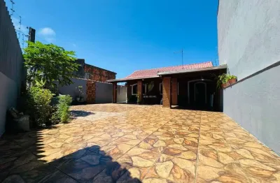 Casa para venda em itanhaém, jardim das palmeiras, 2 dormitórios, 2 banheiros, 5 vagas