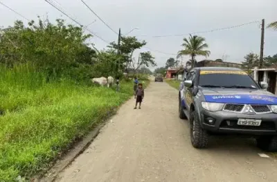 Terreno à venda na Avenida Flacides Ferreira, 796, Balneário Gaivota, Itanhaém
