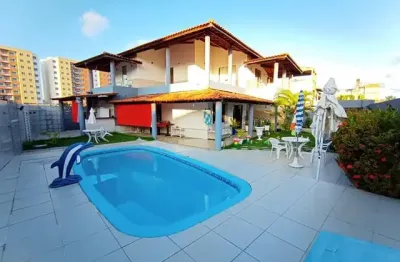 No resid. parque itapuâ, maravilhosa casa de esquina, nascente, c/ piscina, condomínio, c/ acesso à itapuã e avenida paralela