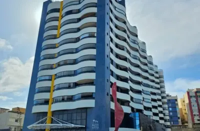 Bahia suítes, maravilhoso 2 suiítes, frente mar, andar alto, mobiliado, no melhor dojardim de alah