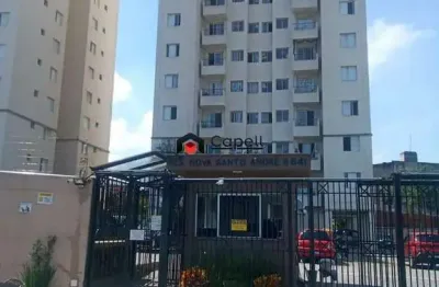 Apartamento à venda, 2 quartos, 1 vaga, vila palmares - santo andré/sp