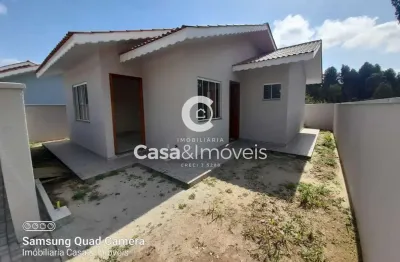 Casa com 2 dormitórios à venda, área industrial, porto uniao - sc
