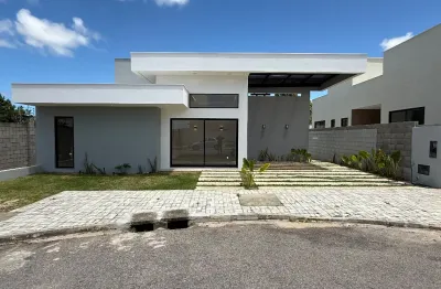 Casa térrea com 3 quartos, sendo 2 suítes, no condomínio nova york – parnamirim/rn