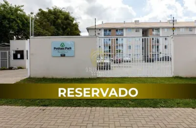 Apartamento com 2 quartos à venda na rua tibúrcio g. de oliveira, 303, atuba, pinhais por r$ 225.000