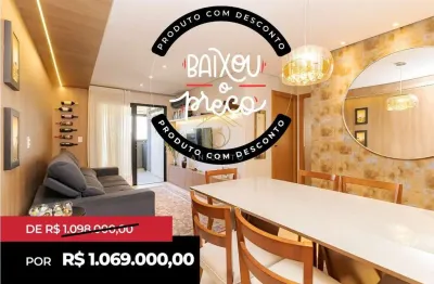 Apartamento com 3 quartos à venda na rua santa rita de cássia, 93, ahú, curitiba por r$ 1.069.000