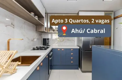Apartamento com 3 quartos à venda na rua santa rita de cássia, 93, ahú, curitiba por r$ 1.069.000