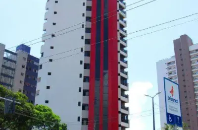 Apartamento com 1 dormitório para alugar, 58 m² por r$ 2.200,00 - petrópolis - natal/rn
