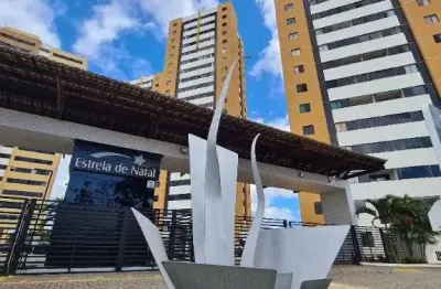 Apartamento com 3 dormitórios para alugar, 85 m² por r$ 2.700,00/mês - cidade satélite - natal/rn