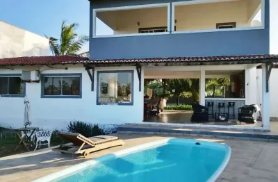 Casa com 4 dormitórios à venda, 350 m² por r$ 550.000,00 - praia de caraúbas - maxaranguape/rn