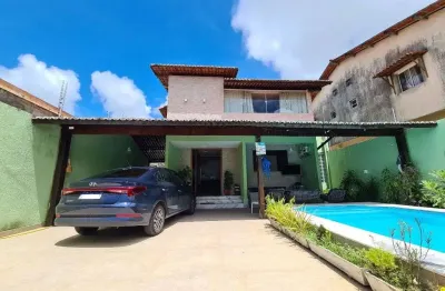 Casa com 4 dormitórios para alugar, 240 m² por r$ 4.500,00/mês - nova parnamirim - parnamirim/rn