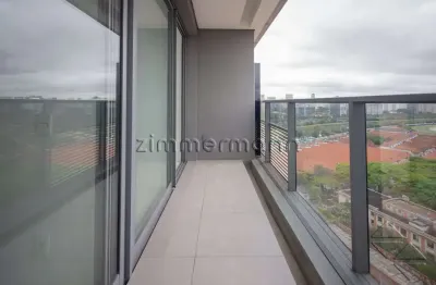 Apartamento com 1 quarto à venda na rua bento frias, --, pinheiros, são paulo, 57 m2 por r$ 900.000