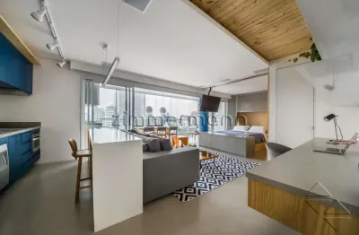 Apartamento com 1 quarto à venda na rua clodomiro amazonas, --, itaim bibi, são paulo, 70 m2 por r$ 1.900.000