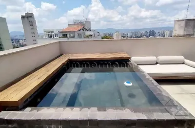 Cobertura com 2 quartos à venda na praça françois belanger, --, alto de pinheiros, são paulo, 270 m2 por r$ 4.200.000