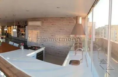 Cobertura com 4 quartos à venda na rua indiana, --, brooklin, são paulo, 264 m2 por r$ 3.200.000