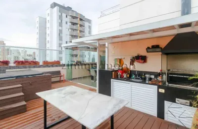 Cobertura com 3 quartos à venda na rua doutor augusto de miranda, --, pompéia, são paulo, 151 m2 por r$ 2.300.000