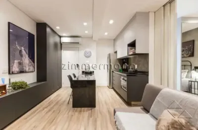 Apartamento com 1 quarto à venda na avenida jurucê, --, moema, são paulo, 41 m2 por r$ 852.000