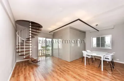 Cobertura com 1 quarto à venda na rua canário, --, moema, são paulo, 94 m2 por r$ 1.090.000