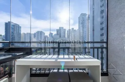 Apartamento com 1 quarto à venda na rua cardeal arcoverde, --, pinheiros, são paulo, 28 m2 por r$ 742.000