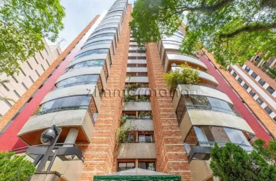 Apartamento com 4 quartos à venda na rua inhambú, --, moema, são paulo, 224 m2 por r$ 3.400.000