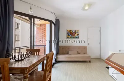 Apartamento com 1 quarto à venda na avenida rouxinol, --, moema, são paulo, 39 m2 por r$ 550.000