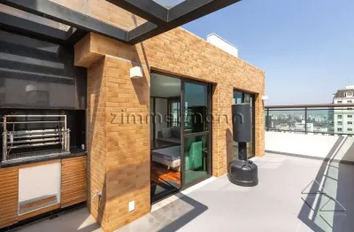 Cobertura com 2 quartos à venda na rua saint hilaire, --, jardim paulista, são paulo, 178 m2 por r$ 5.500.000