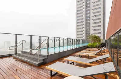 Apartamento com 1 quarto à venda na rua raul pompéia, --, pompéia, são paulo, 27 m2 por r$ 445.500