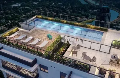 Apartamento com 1 quarto à venda na rua pais leme, --, pinheiros, são paulo, 24 m2 por r$ 420.000