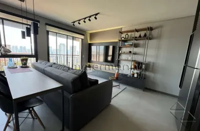 Apartamento com 1 quarto à venda na avenida vereador josé diniz, --, santo amaro, são paulo, 45 m2 por r$ 750.000