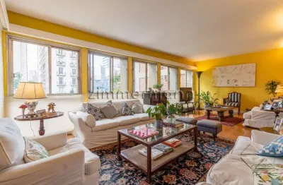 Apartamento com 3 quartos à venda na rua padre joão manuel, --, jardim américa, são paulo, 172 m2 por r$ 3.199.000