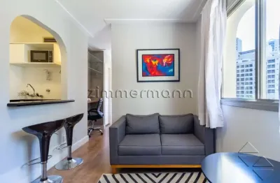 Flat com 1 quarto à venda na alameda campinas, --, bela vista, são paulo, 28 m2 por r$ 500.000